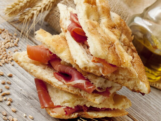 Toscansk street food: La schiacciata