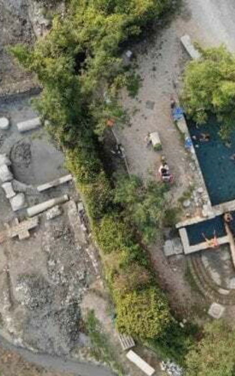 Bronzestatuer i San Casciano dei Bagni