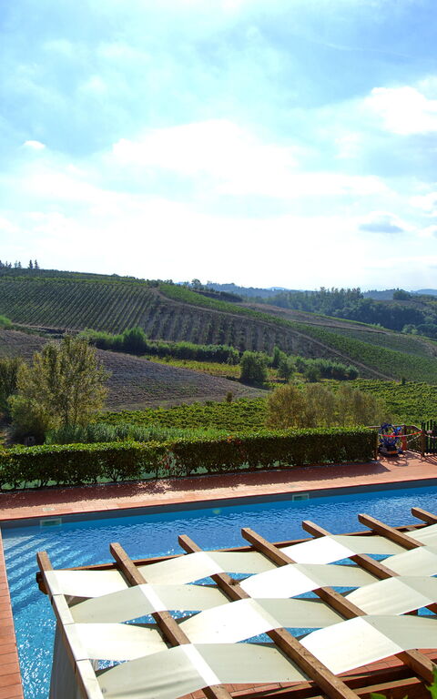 Casa Rossa: pool, Udendørs, Visninger