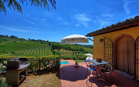 Feriebolig Casa Rossa 3: Altan / terrasse / gårdhave, Udendørs