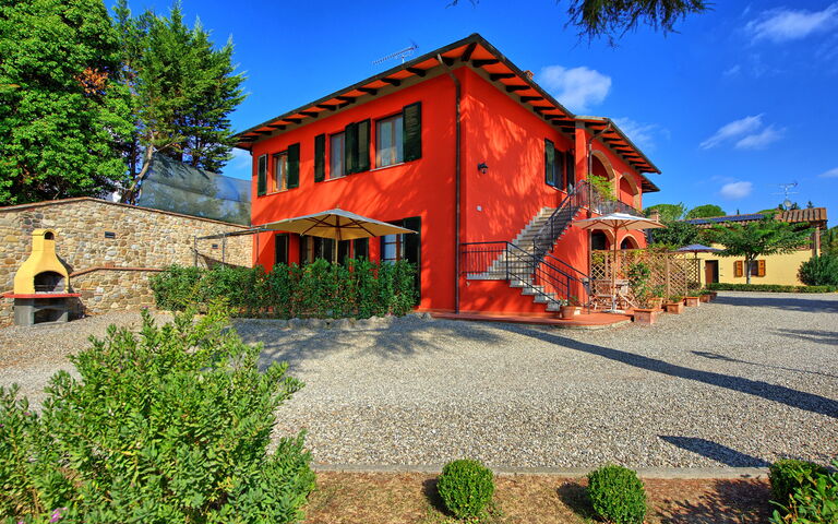 Casa Rossa: Have, Udendørs, Udvendige