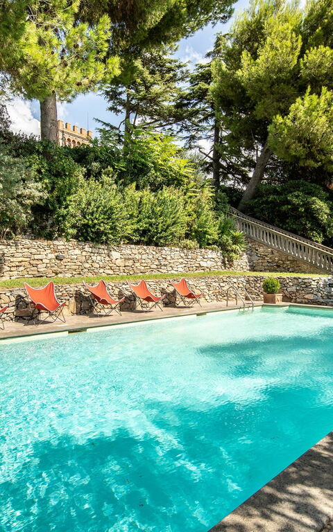 Castello Leopoldo: Have, pool