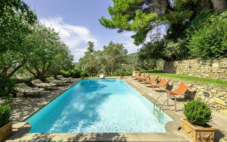 Castello Leopoldo: Have, pool