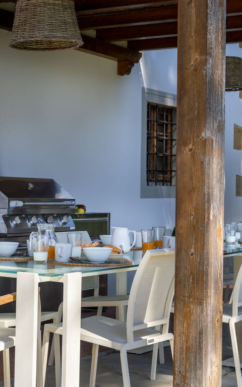 Villa Orchidea: Udendørs