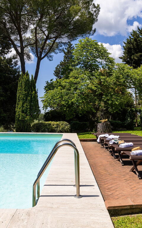 Villa Orchidea: Have, pool, Udendørs, Udvendige