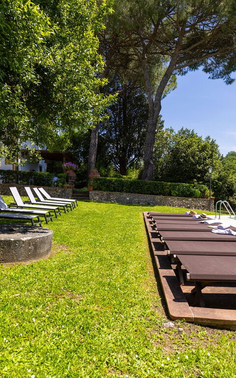 Villa Orchidea: Have, pool, Udendørs, Udvendige