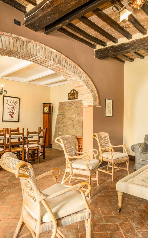 Villa Orchidea: Stue