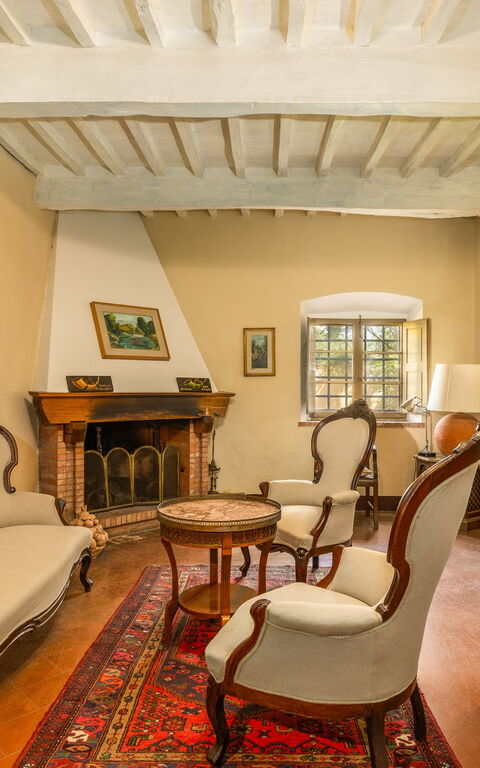 Villa Orchidea: Stue