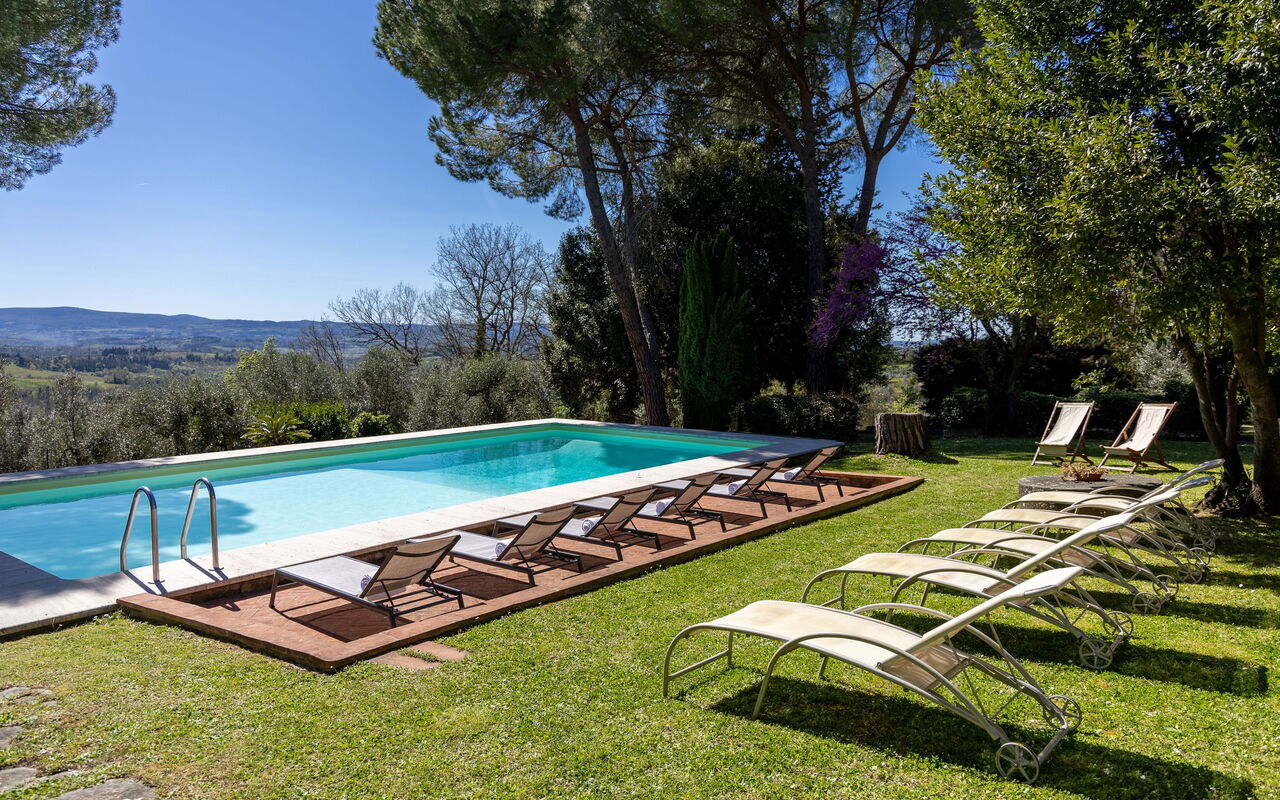 Villa Orchidea: pool, Udendørs
