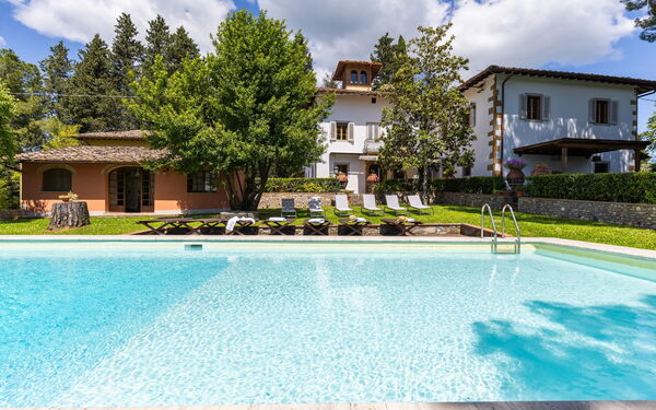 Villa Orchidea: Have, pool, Udendørs, Udvendige