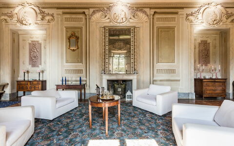 Feriebolig Galleria: Frokostlokale, Stue