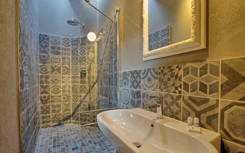 Feriebolig Montegufoni 22: Badeværelse