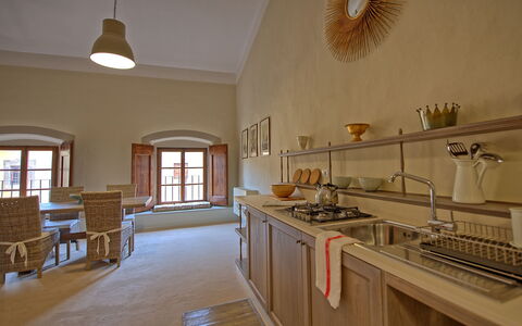 Feriebolig Montegufoni 27: Frokostlokale, Køkken, Stue