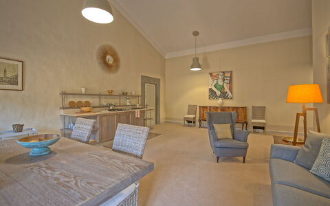 Feriebolig Montegufoni 27: Frokostlokale, Køkken, Stue