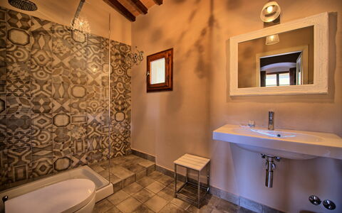 Feriebolig Montegufoni 29: Badeværelse