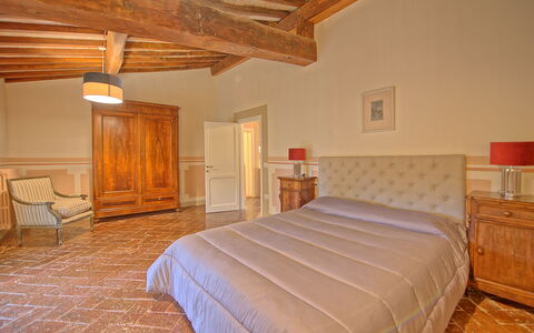 Feriebolig Montegufoni 18: soveværelse