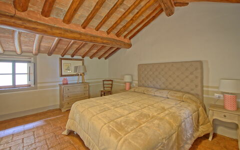 Feriebolig Montegufoni 11: soveværelse