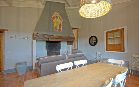 Feriebolig Acciaioli 14: Frokostlokale, Køkken, Stue