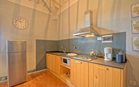 Feriebolig Acciaioli 14: Frokostlokale, Køkken, Stue