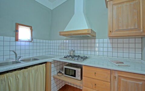 Feriebolig Acciaioli 4: Køkken