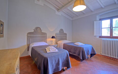 Feriebolig Acciaioli 4: soveværelse