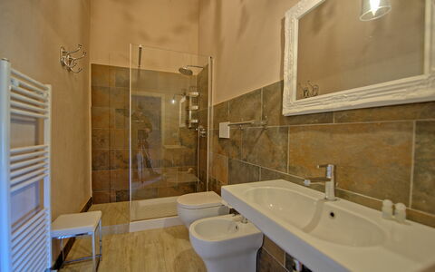 Feriebolig Montegufoni 30: Køkken