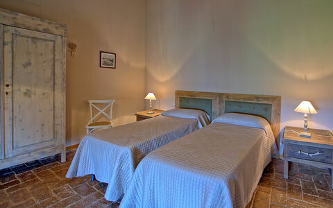 Feriebolig Montegufoni 30: soveværelse