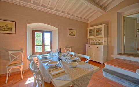 Feriebolig Montegufoni 30: Frokostlokale