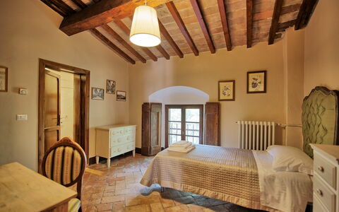 Feriebolig Montegufoni 19b: soveværelse