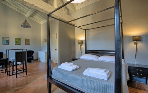 Feriebolig Montegufoni 22: soveværelse