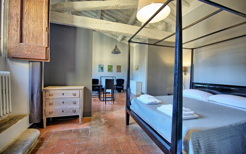 Feriebolig Montegufoni 22: soveværelse