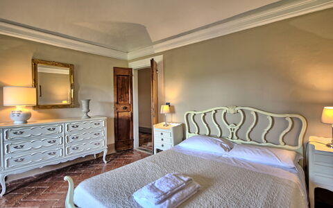 Feriebolig Galleria: soveværelse