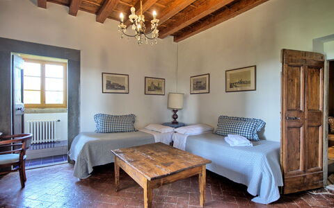 Feriebolig Montegufoni 23: soveværelse