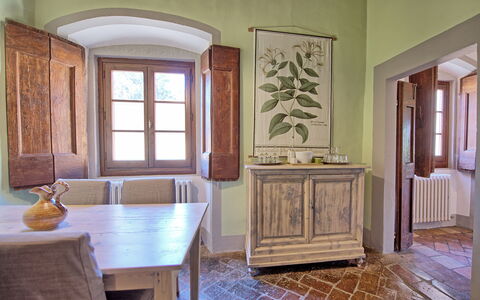 Feriebolig Montegufoni 29: Frokostlokale, Stue