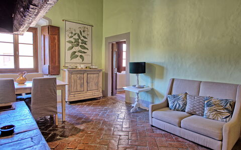 Feriebolig Montegufoni 29: Frokostlokale, Køkken, Stue