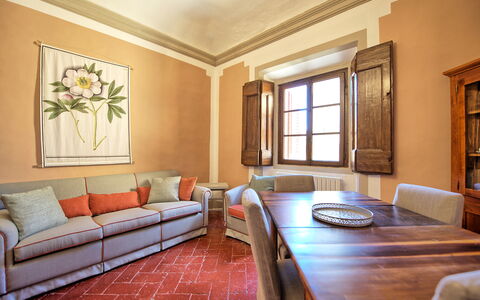 Feriebolig Segretario: Frokostlokale, Stue