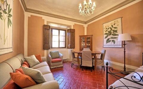 Feriebolig Segretario: Frokostlokale, Stue