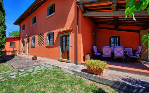 Feriebolig Villa Acciaioli: Altan / terrasse / gårdhave, Have, Udendørs, Udvendige