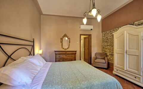 Feriebolig Villa Acciaioli: soveværelse
