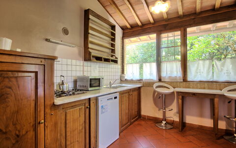 Feriebolig Villa Acciaioli: Køkken
