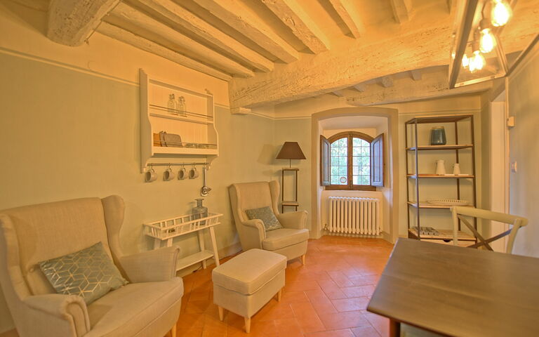 Feriebolig Montegufoni 10: Frokostlokale, Køkken, Stue