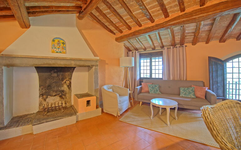 Feriebolig Montegufoni 11: Frokostlokale, Køkken, Stue