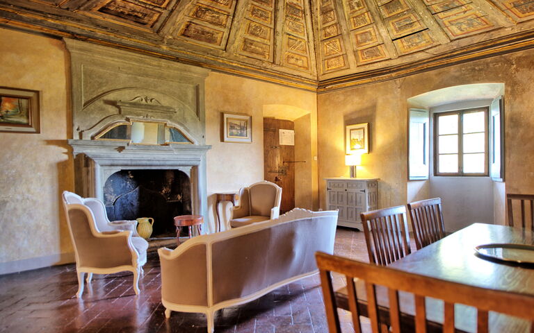 Feriebolig Cupola: Frokostlokale, Stue