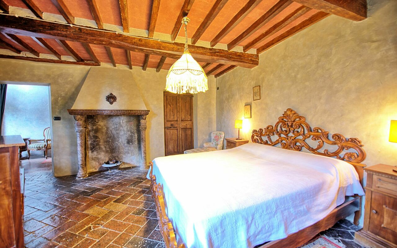 Feriebolig Montegufoni 3: soveværelse