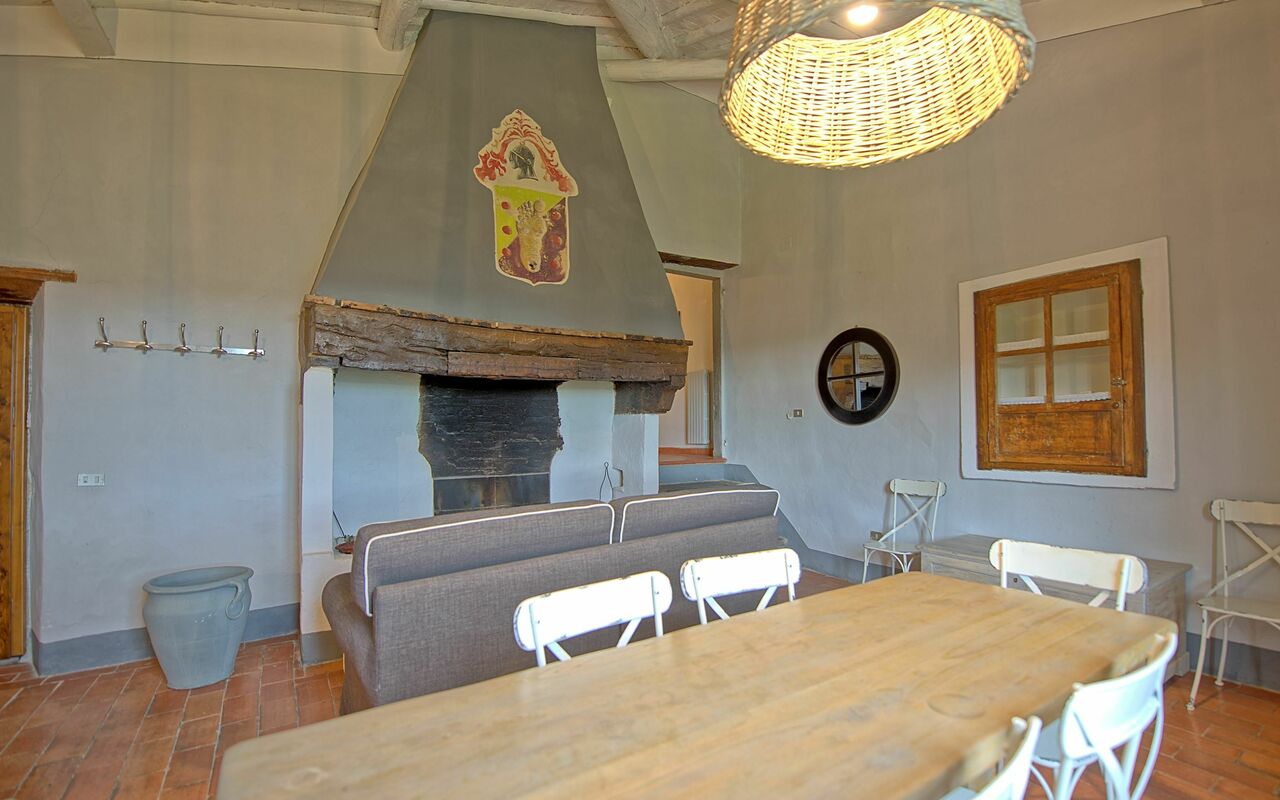 Feriebolig Acciaioli 14: Frokostlokale, Køkken, Stue