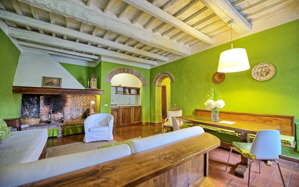 Feriebolig Archi: Frokostlokale, Køkken, Stue