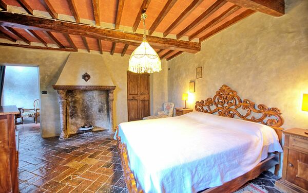 Feriebolig Montegufoni 3: soveværelse