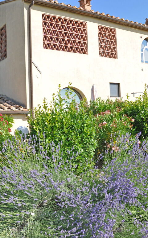 I Glicini: Udendørs, Udvendige