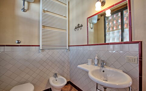 Feriebolig Glicini 3: Badeværelse