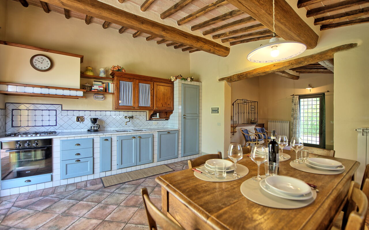 Feriebolig Glicini 2: Frokostlokale, Køkken